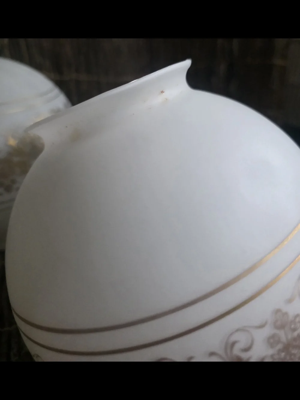 Vintage 1920s globe Light Shade Ceiling 6